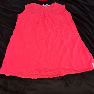 New with tag pink sleeveless tunic from Ruffle Girl size xl
